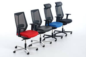 Viele Materialien stehen zur Auswahl ihres perfekten Bürodrehstuhl zur Verfügung